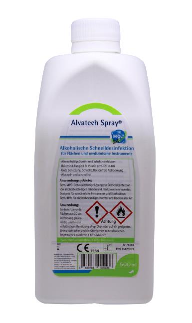 Alvatech® (Spray), alkohol. Flächendesinfektion