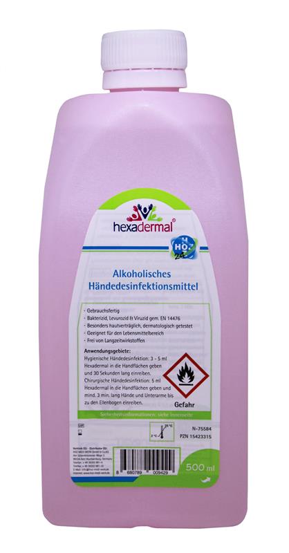 Hexadermal® alkohol. Händedesinfektion