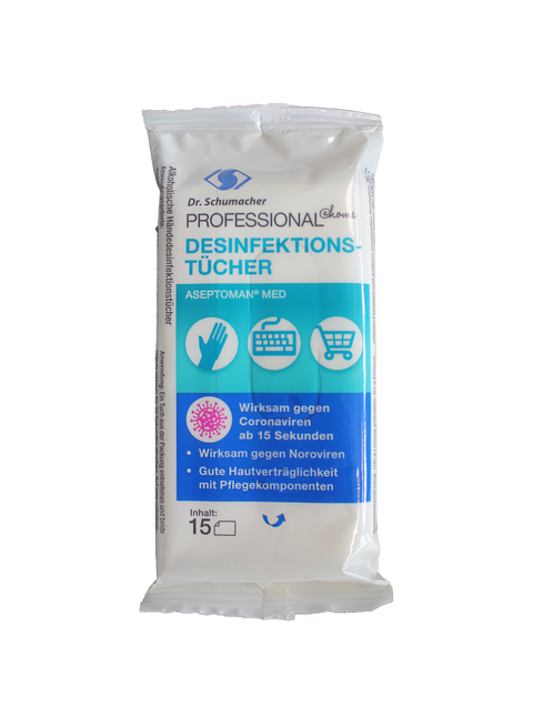 Professional@home Desinfektionstücher Aseptoman® Med