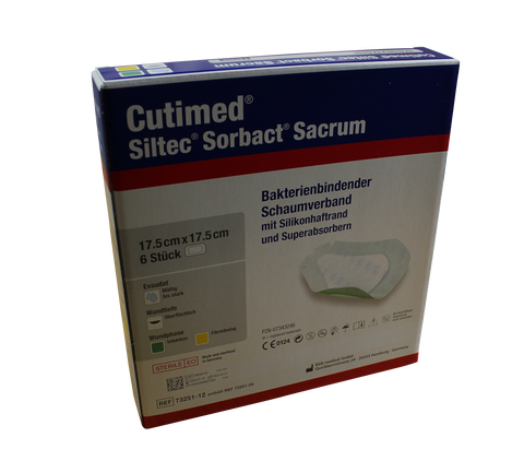 Cutimed Siltec Sorbact Sacrum