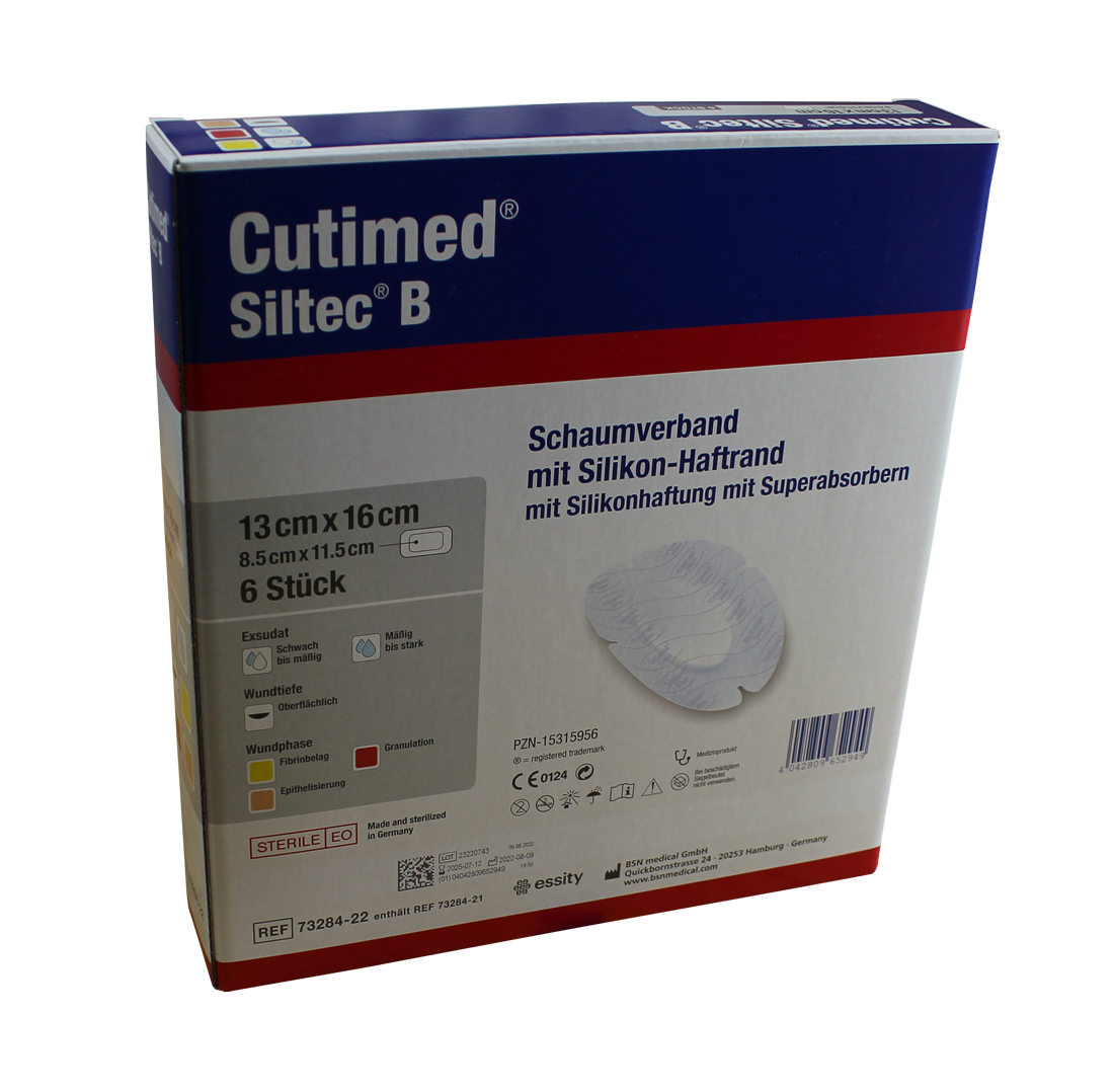 Cutimed Siltec B - Schaumverband – Wundfritzen